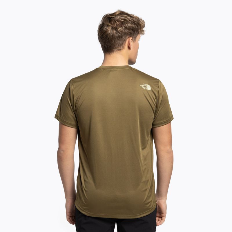 Tricou de antrenament pentru bărbați The North Face Reaxion Easy verde NF0A4CDV37U1 4