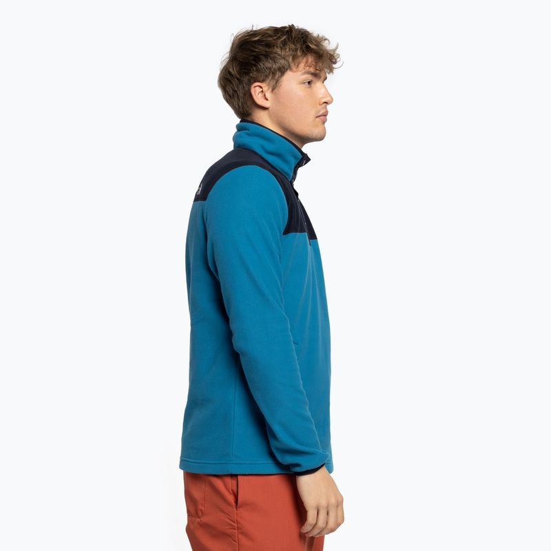 Bărbați The North Face Homesafe Homesafe Snap Neck Fleece Sweatshirt albastru NF0A55HM49C1 3