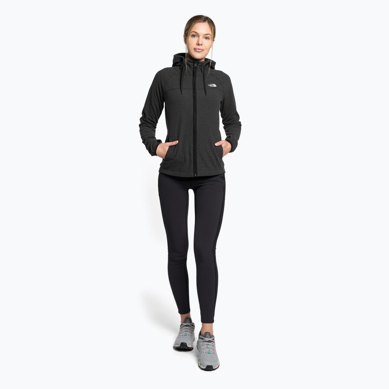 Hanorac cu glugă fleece pentru femei The North Face Homesafe FZ Fleece Hoodie negru NF0A55HNTH61 2