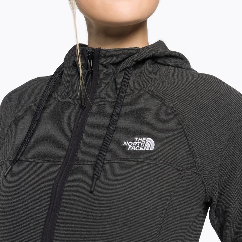 Hanorac cu glugă fleece pentru femei The North Face Homesafe FZ Fleece Hoodie negru NF0A55HNTH61 5