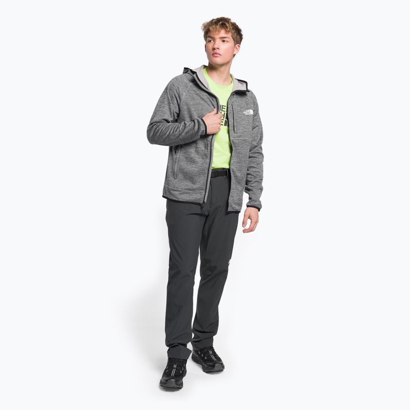 Hanorac de trekking pentru bărbați The North Face Canyonlands FZ gri NF0A5G9UDYYY1 2