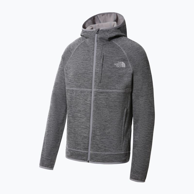 Hanorac de trekking pentru bărbați The North Face Canyonlands FZ gri NF0A5G9UDYYY1 10