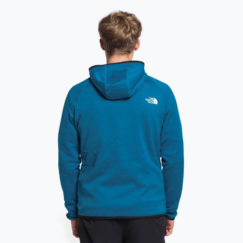 Jachetă fleece pentru bărbați The North Face Canyonlands FZ albastru NF0A5G9UHRN1 4