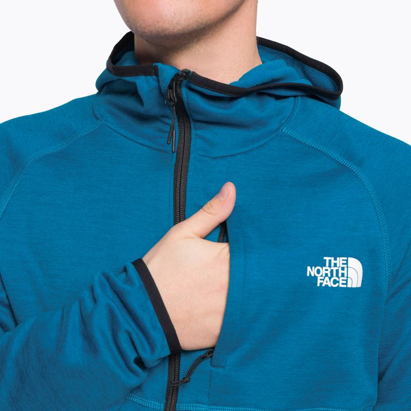 Jachetă fleece pentru bărbați The North Face Canyonlands FZ albastru NF0A5G9UHRN1 7