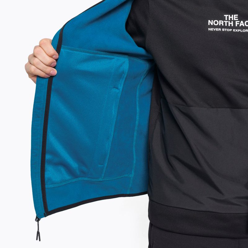 Jachetă fleece pentru bărbați The North Face Canyonlands FZ albastru NF0A5G9UHRN1 9