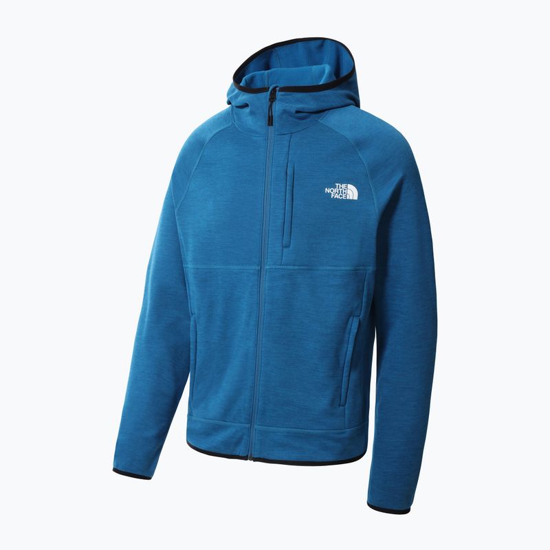 Jachetă fleece pentru bărbați The North Face Canyonlands FZ albastru NF0A5G9UHRN1 10