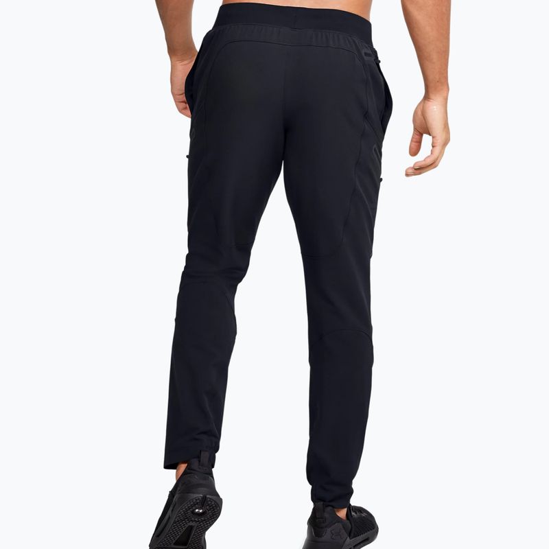 Pantaloni de antrenament pentru bărbați Under Armour Unstoppable Cargo negru 1352026 2
