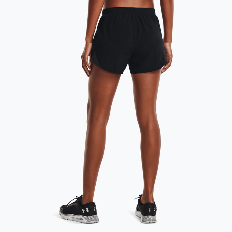 Under Armour Fly By 2.0 pantaloni scurți de alergare pentru femei negru 1350196 3