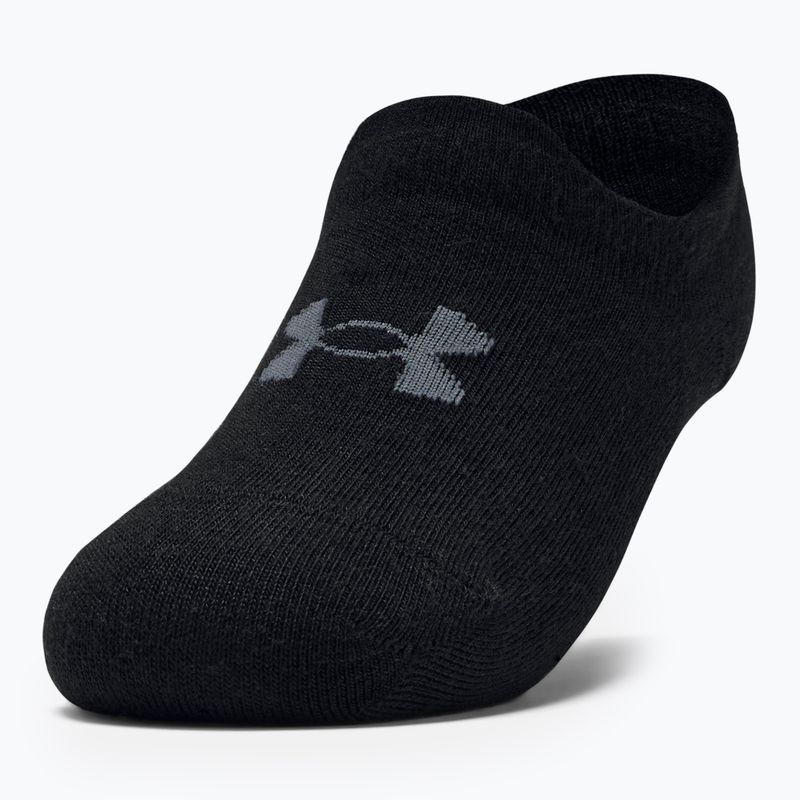 Under Armour Ultra Lo 3Pk șosete negre/gri