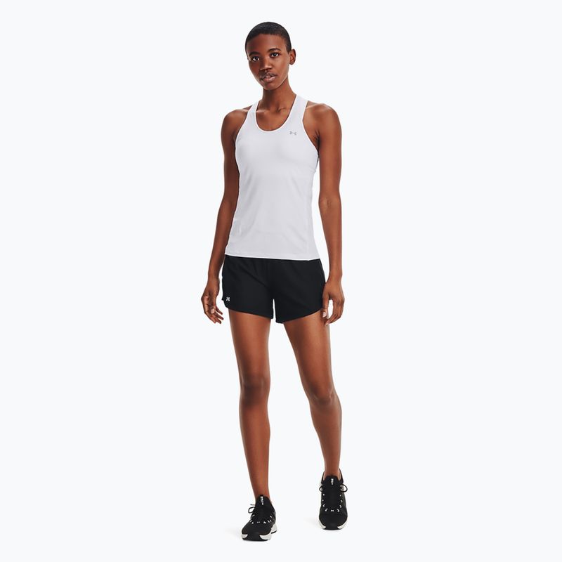 Under Armour Play Up 5 In pantaloni scurți de antrenament pentru femei negru/negru/alb negru/alb 2
