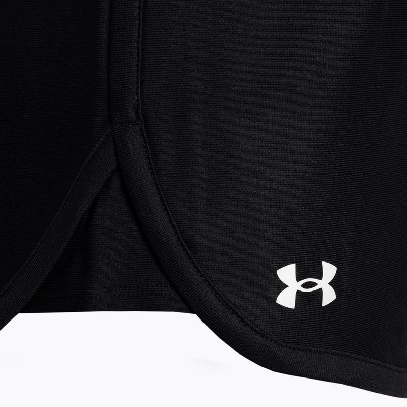 Under Armour Play Up 5 In pantaloni scurți de antrenament pentru femei negru/negru/alb negru/alb 7