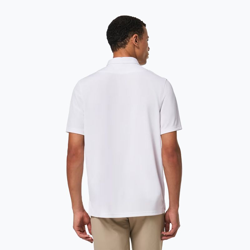 Tricou polo Oakley Icon TN Protect RC alb pentru bărbați FOA401918 2