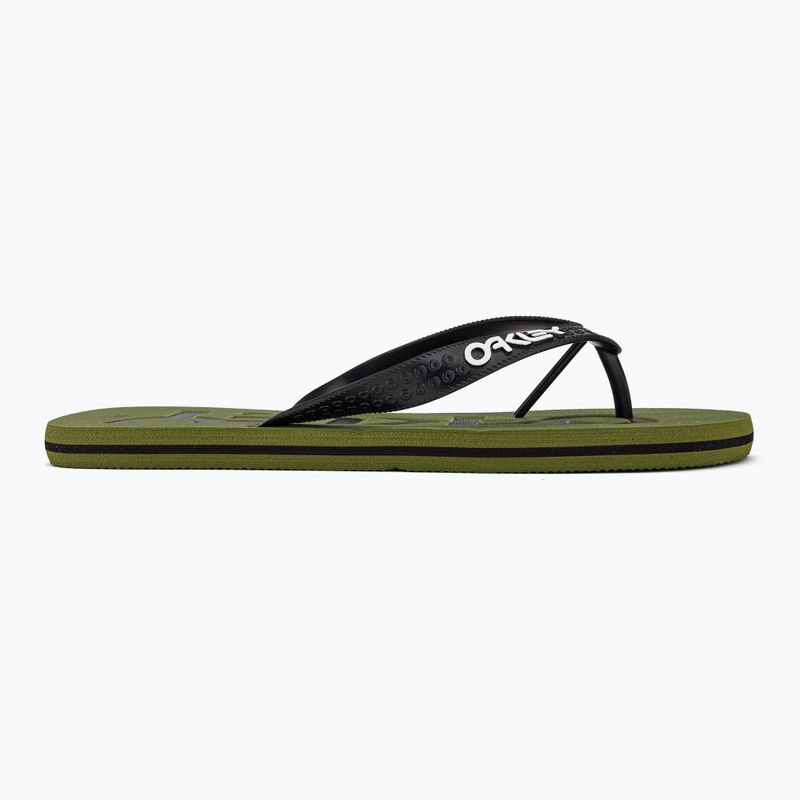 Papuci Oakley College Flip Flop pentru bărbați, verde FOF10025586L 2