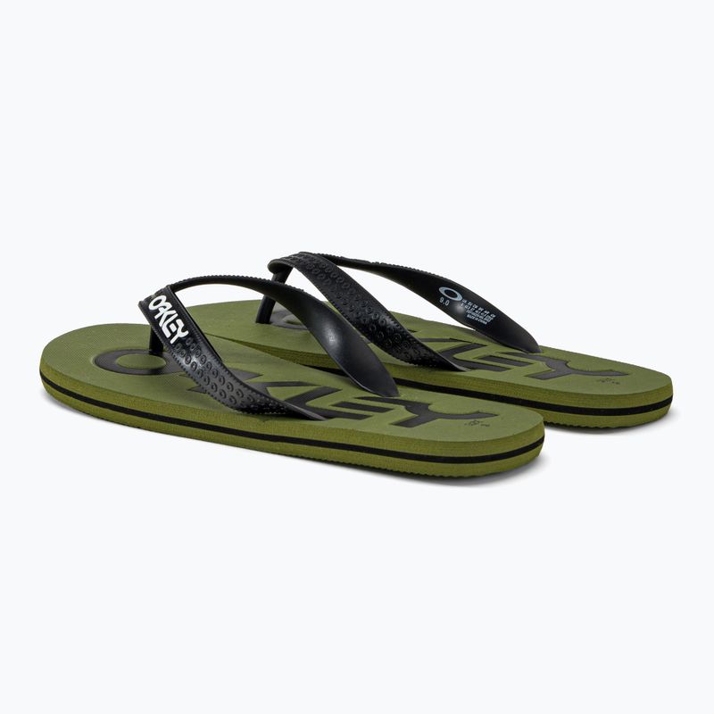 Papuci Oakley College Flip Flop pentru bărbați, verde FOF10025586L 3