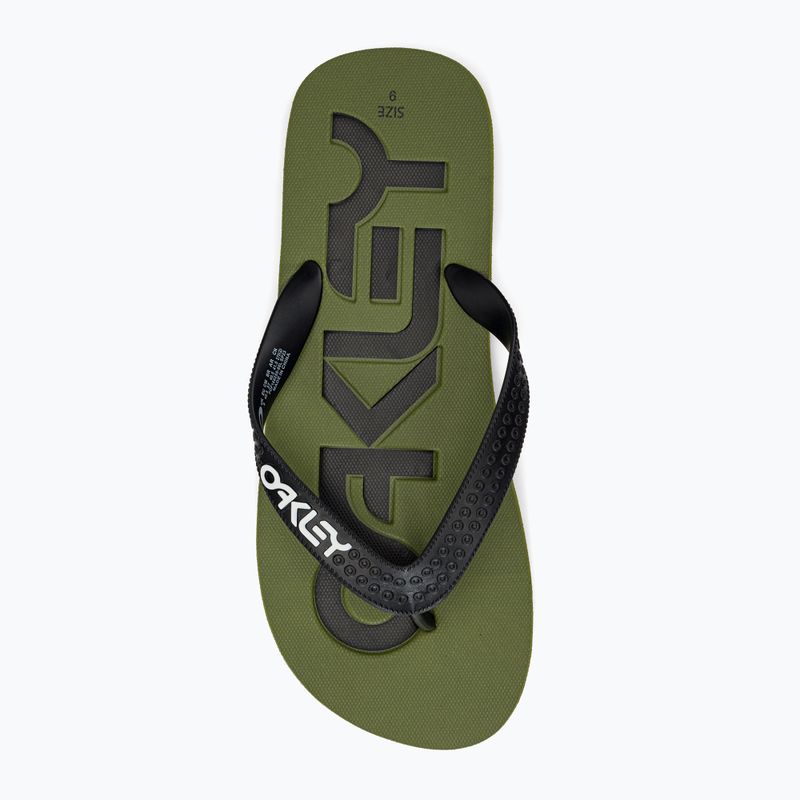 Papuci Oakley College Flip Flop pentru bărbați, verde FOF10025586L 6