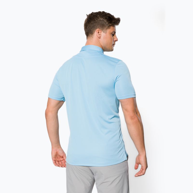 Tricou polo pentru bărbați Oakley Icon TN Protect RC albastru FOA401918 3