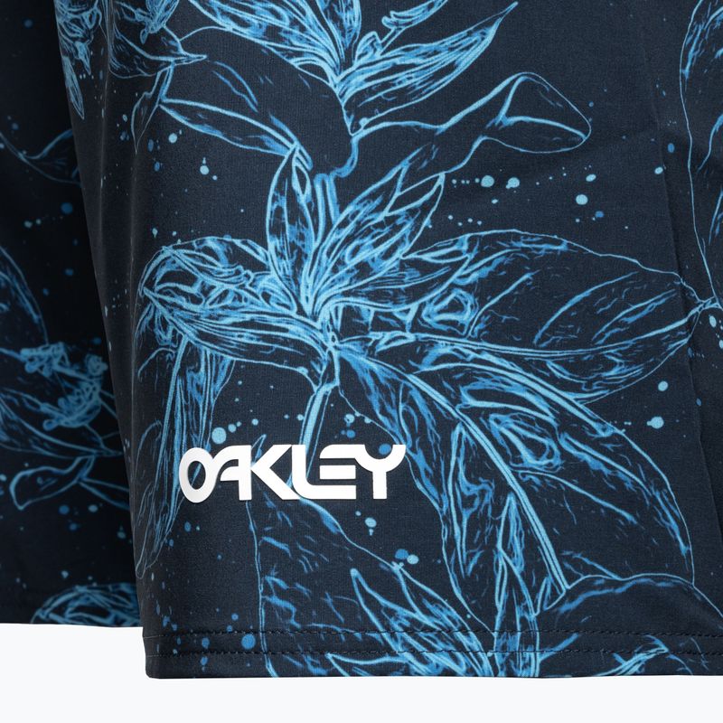 Pantaloni scurți de baie Oakley Ohana Floral pentru bărbați 20' albastru FOA403022 7