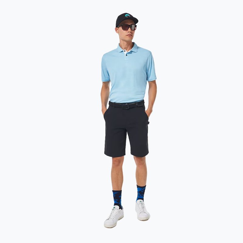 Tricou polo pentru bărbați Oakley Aero Hydrolix albastru FOA403083 5