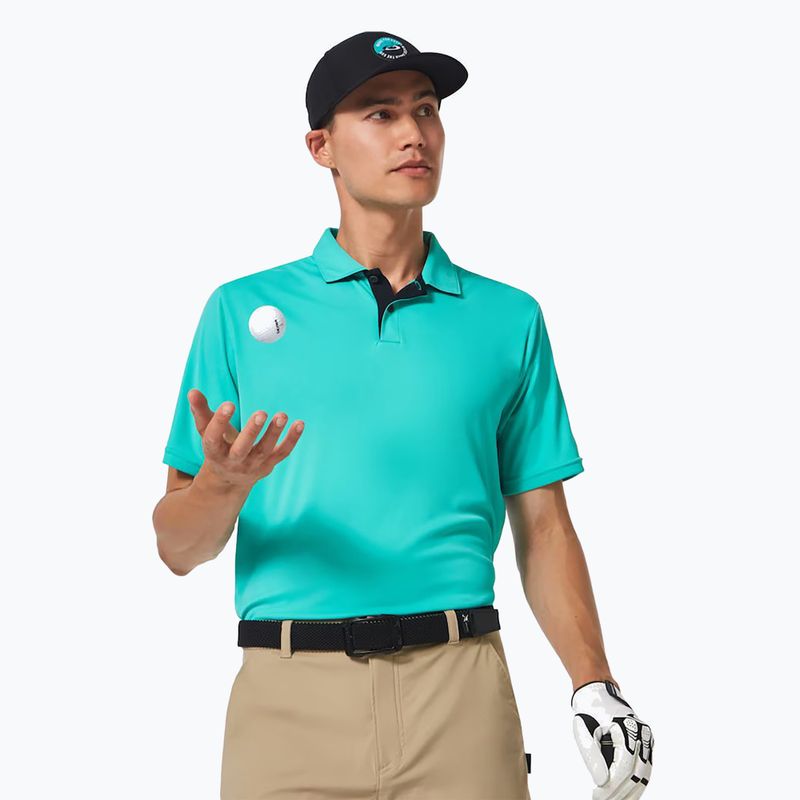 Oakley Divisional UV polo albastru pentru bărbați FOA403084 4