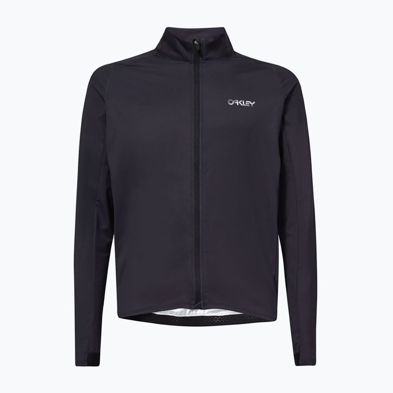 Tricou de ciclism pentru bărbați Oakley Elements Thermal negru FOA403117