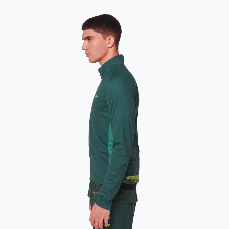 Tricou de ciclism pentru bărbați Oakley Elements Thermal verde FOA403117 4