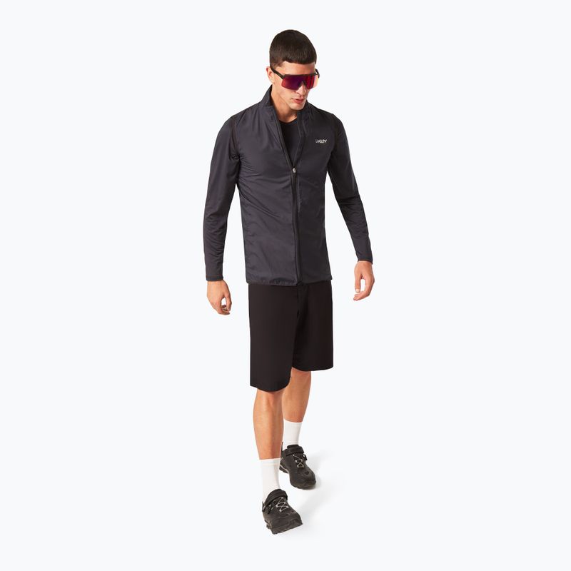 Pantaloni scurți de ciclism pentru bărbați Oakley Reduct Berm negru FOA403126 2