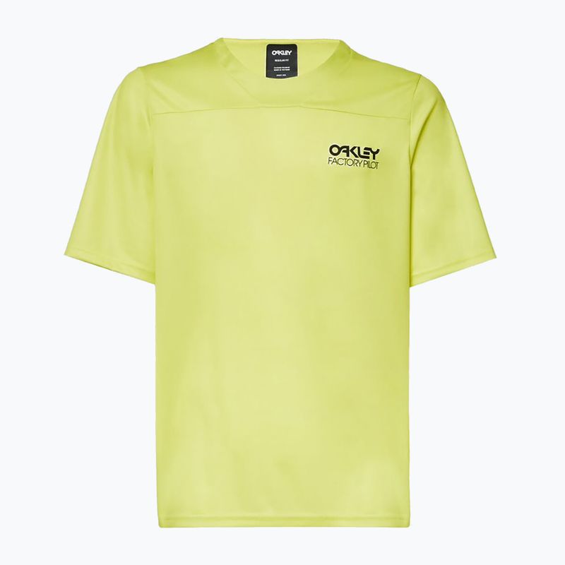 Oakley Factory Pilot Lite MTB tricou de ciclism pentru bărbați galben FOA403173 8