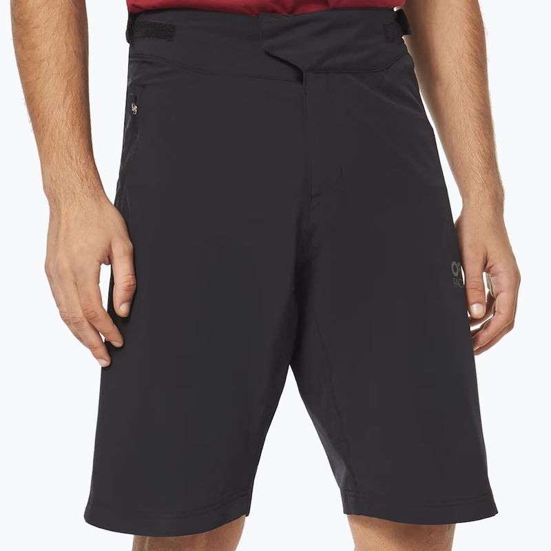 Pantaloni scurți de ciclism bărbați Oakley Factory Pilot Lite negru FOA403176