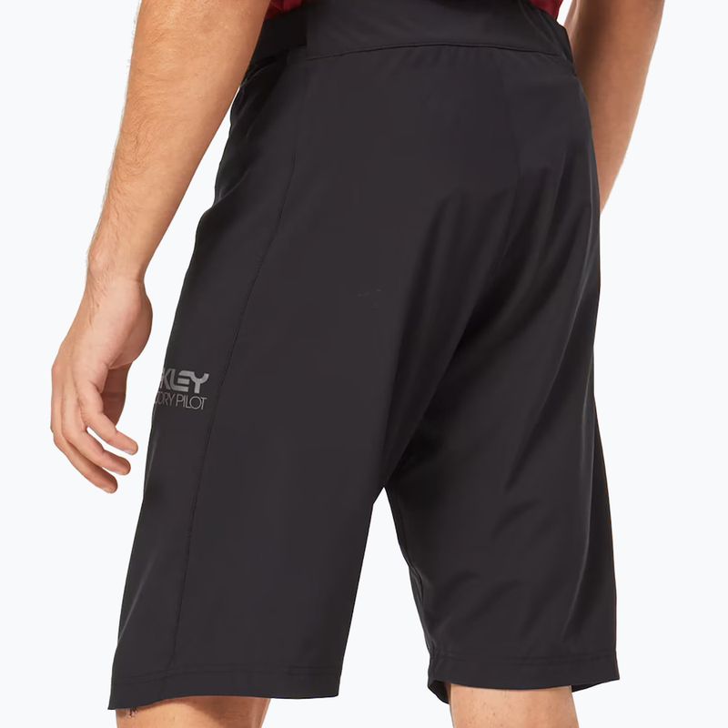 Pantaloni scurți de ciclism bărbați Oakley Factory Pilot Lite negru FOA403176 3