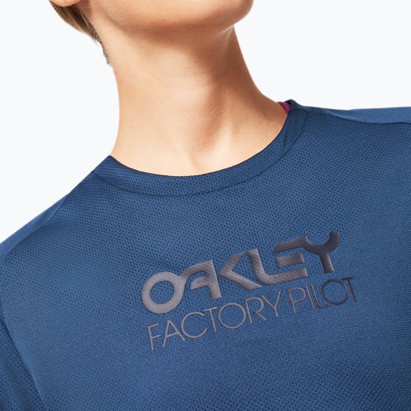 Tricou Oakley Factory Pilot pentru bărbați albastru marin FOA500224 6