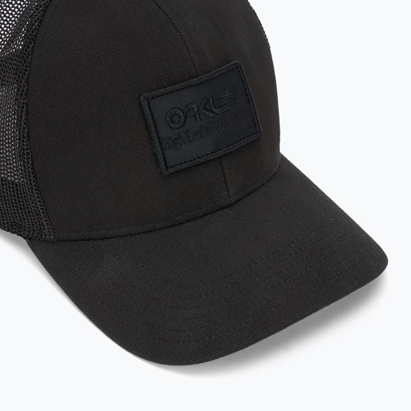 Șapcă pentru bărbați Oakley Oakley B1B Hdo Patch Trucker blackout 3