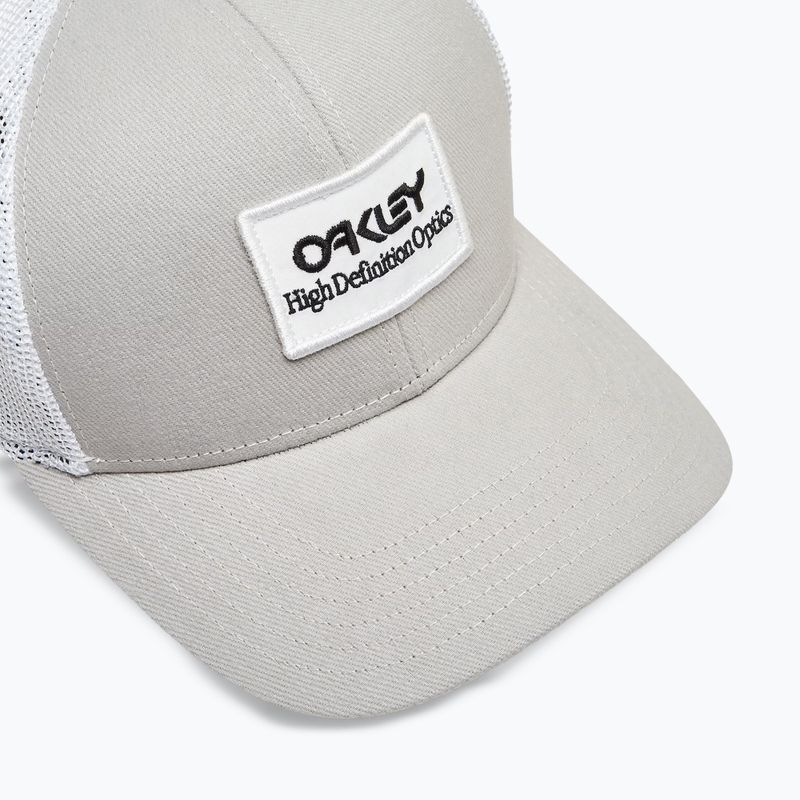 Șapcă pentru bărbați Oakley Oakley B1B Hdo Patch Trucker stone gray 3