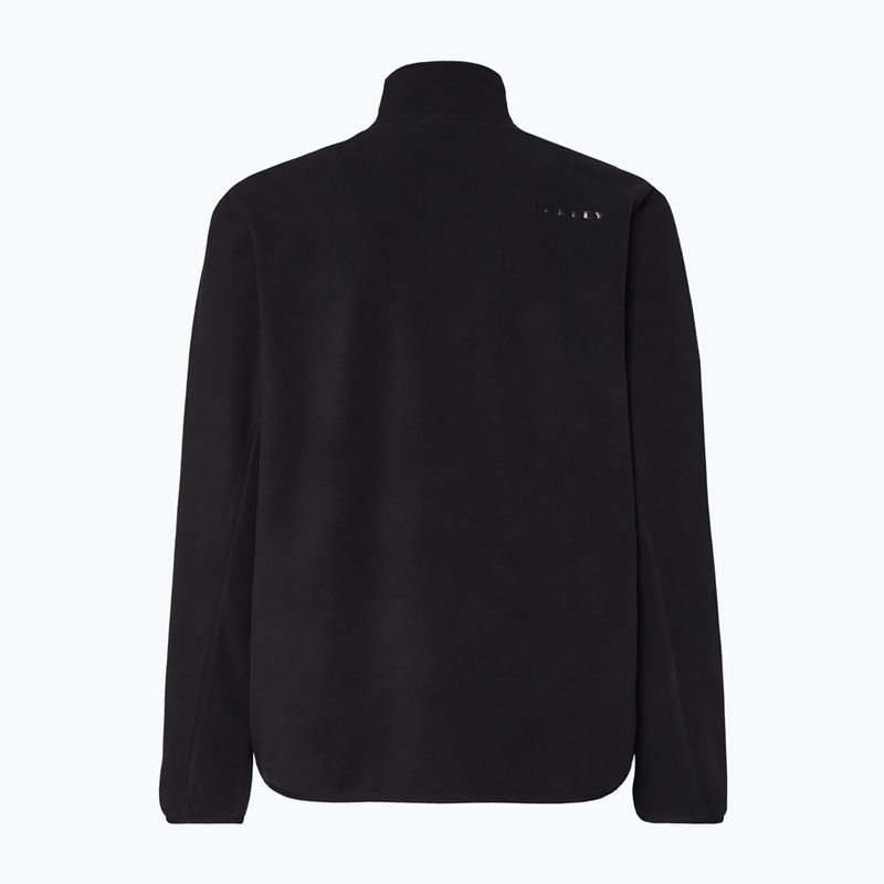 Bluză fleece pentru bărbați Oakley Maple Ridge 1/2 Zip Fleece blackout 2