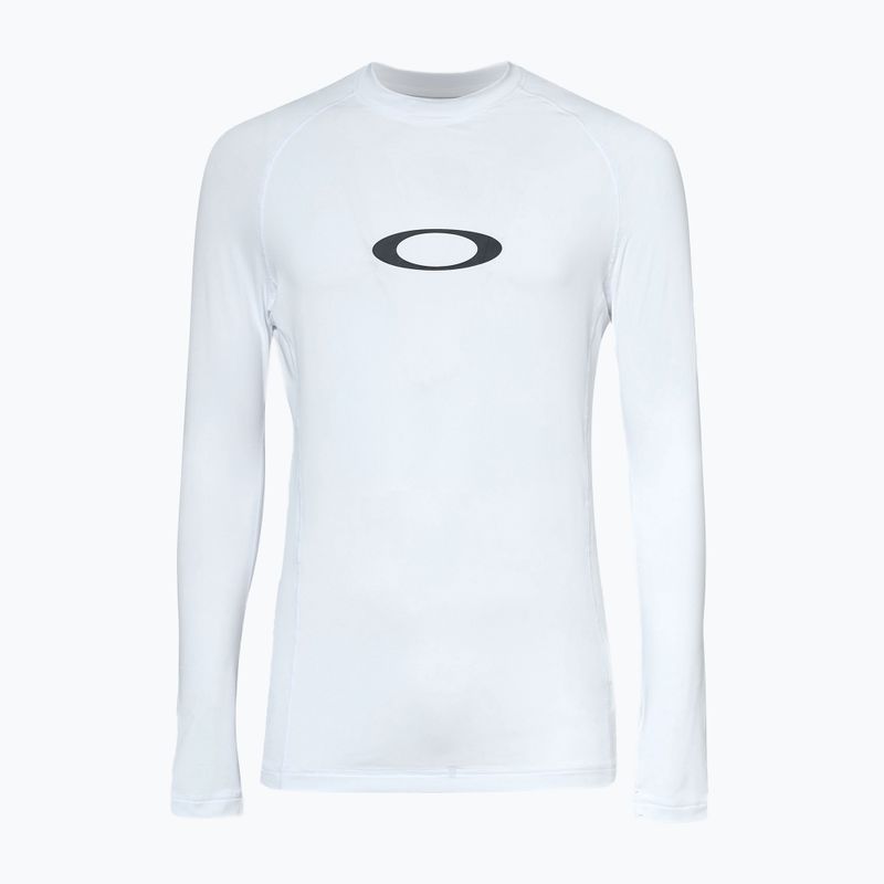 Oakley Ellipse Rashguard tricou de înot pentru bărbați alb FOA403767100 2