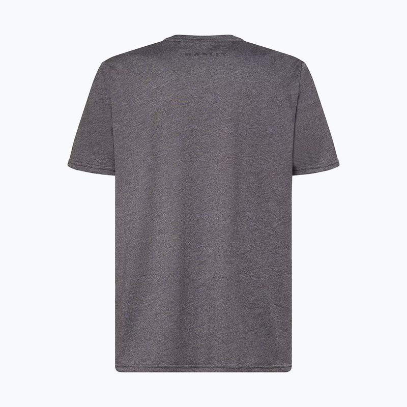 Tricou pentru bărbați Oakley Bark Ellipse Tee dark grey hthr/black 2