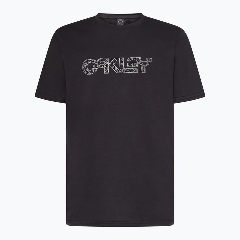Tricou pentru bărbați Oakley Wire B1B Tee blackout