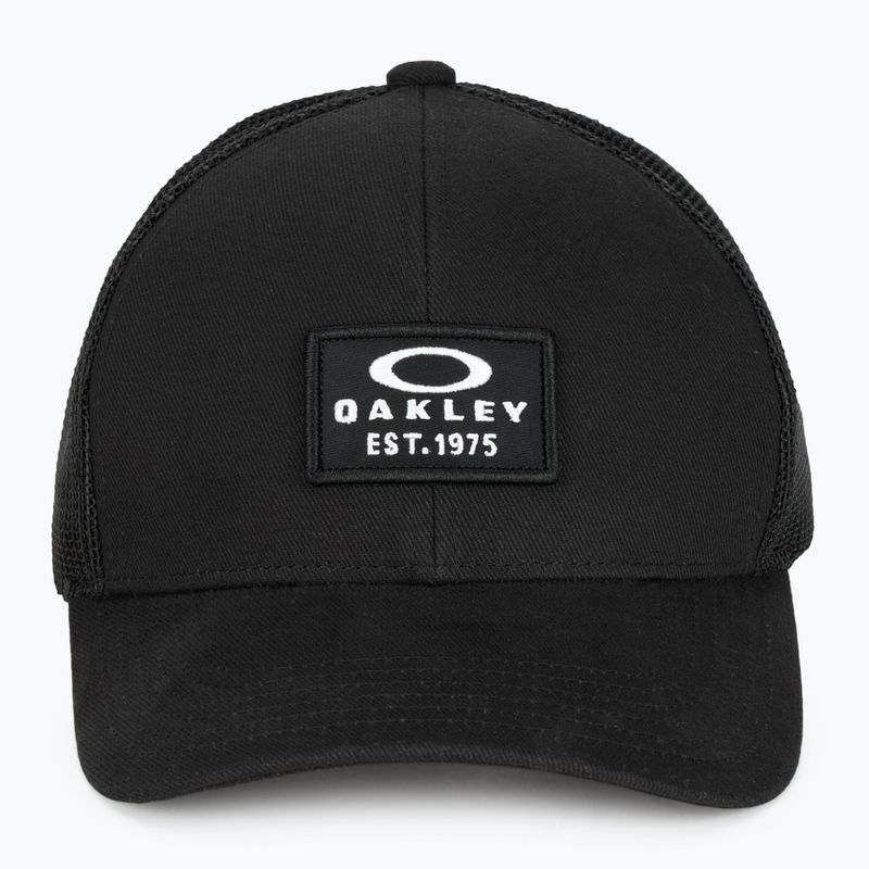 Șapcă pentru bărbați Oakley Patch Trucker blackout 2
