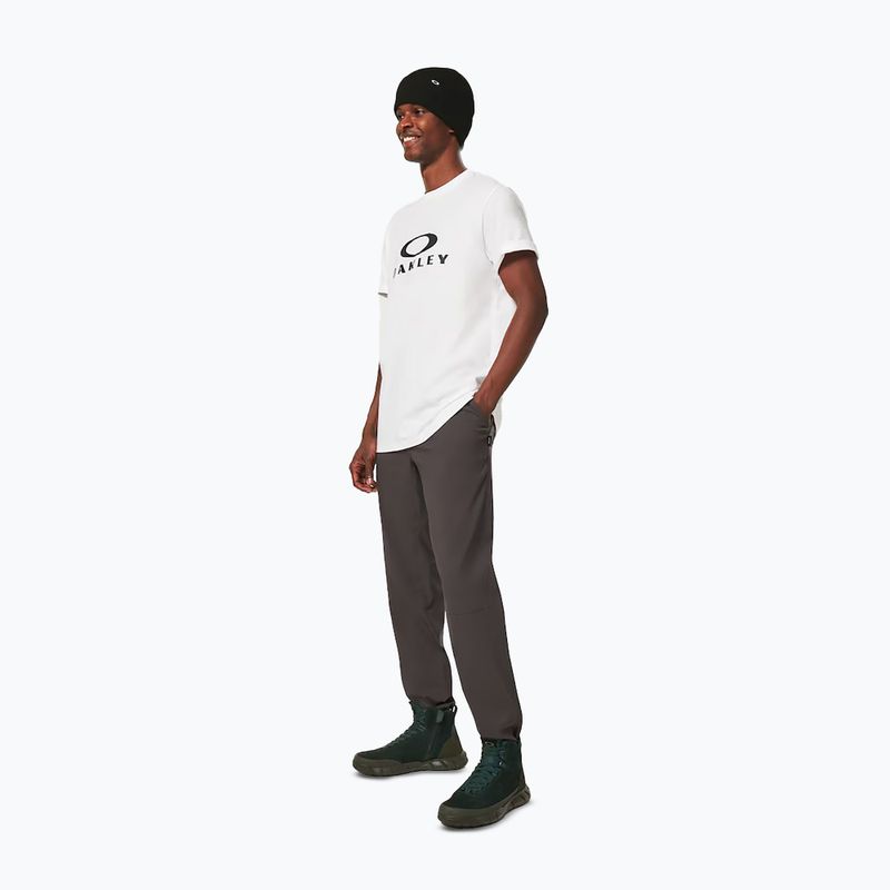 Tricou pentru bărbați Oakley O Bark 2.0 white/black 2