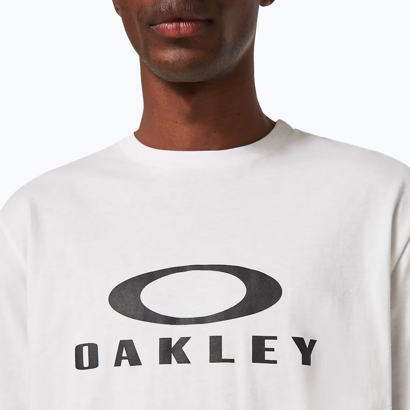Tricou pentru bărbați Oakley O Bark 2.0 white/black 5