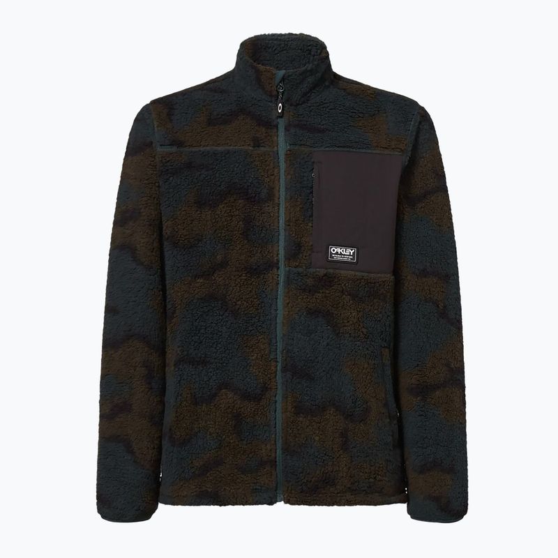 Oakley Mountain Fire Sherpa bluză de snowboard pentru bărbați verde FOA403426 10