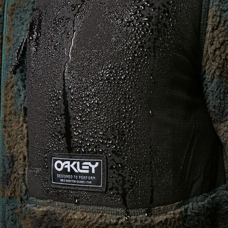 Oakley Mountain Fire Sherpa bluză de snowboard pentru bărbați verde FOA403426 7