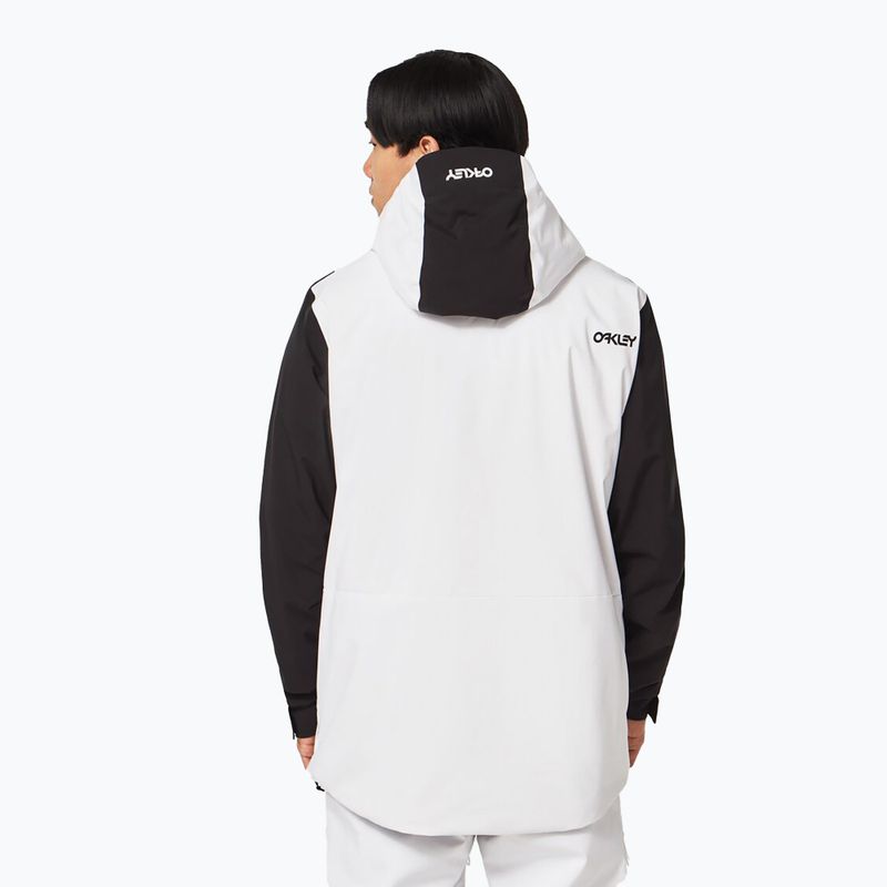 Oakley TNP TBT Insulated Anorak jachetă de snowboard pentru bărbați alb FOA403652 2