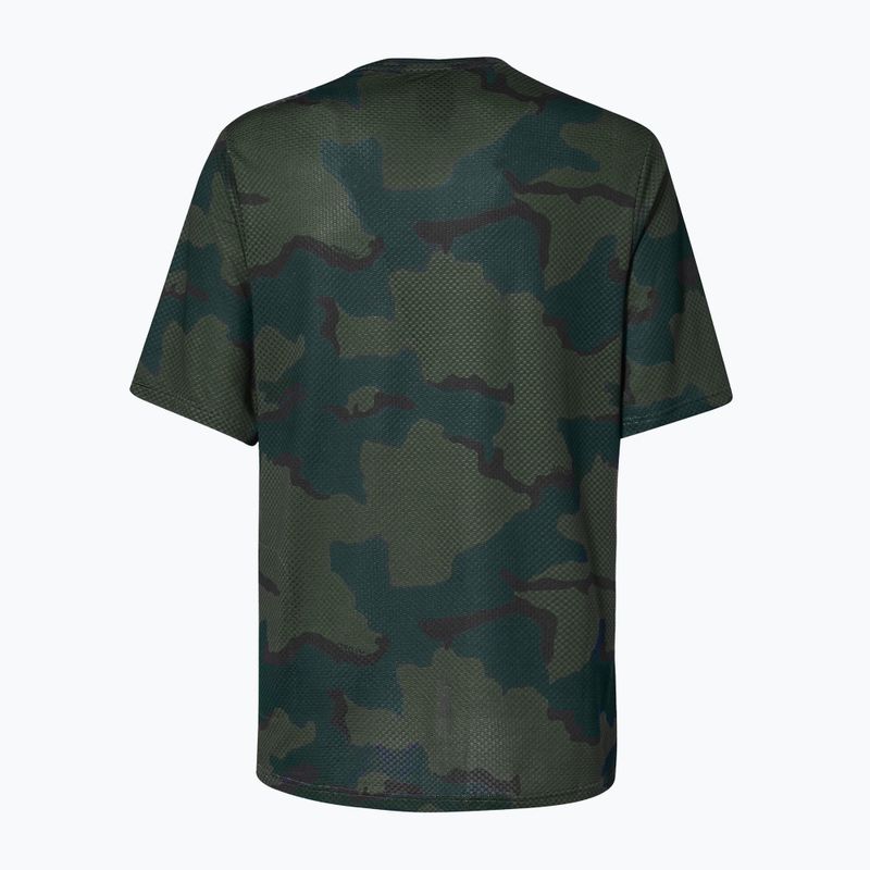 Tricou de ciclism pentru bărbați Oakley Ride Free SS verde FOA403780 5
