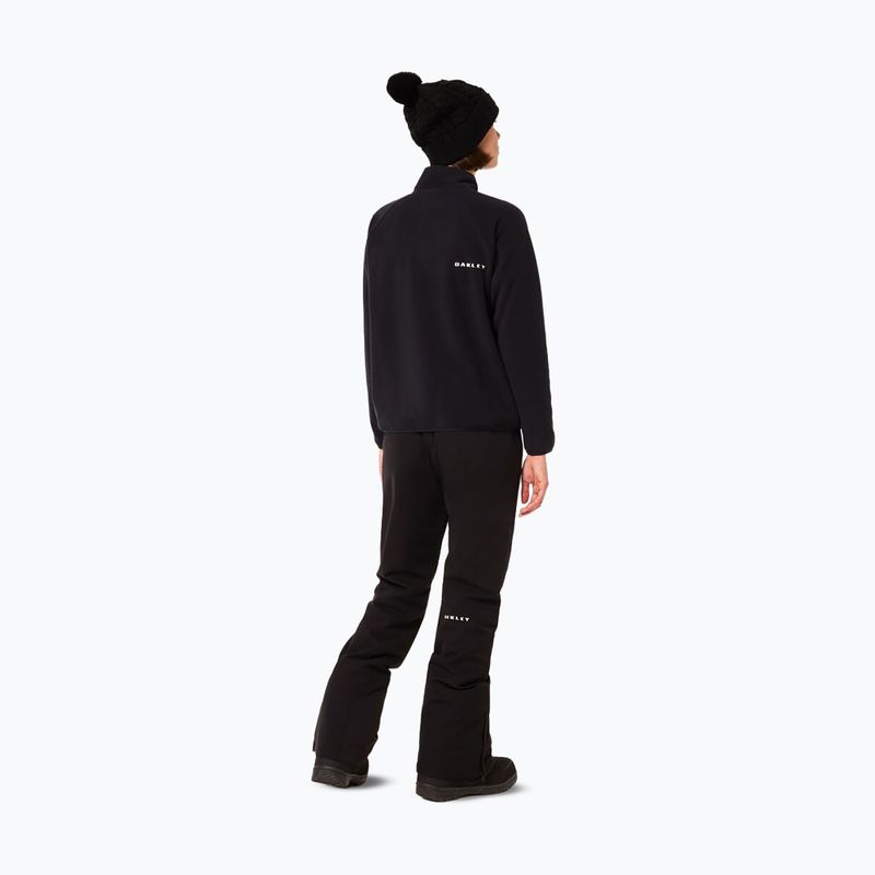 Bluză fleece pentru femei Oakley Maple Ridge 1/2 Zip Fleece blackout 3