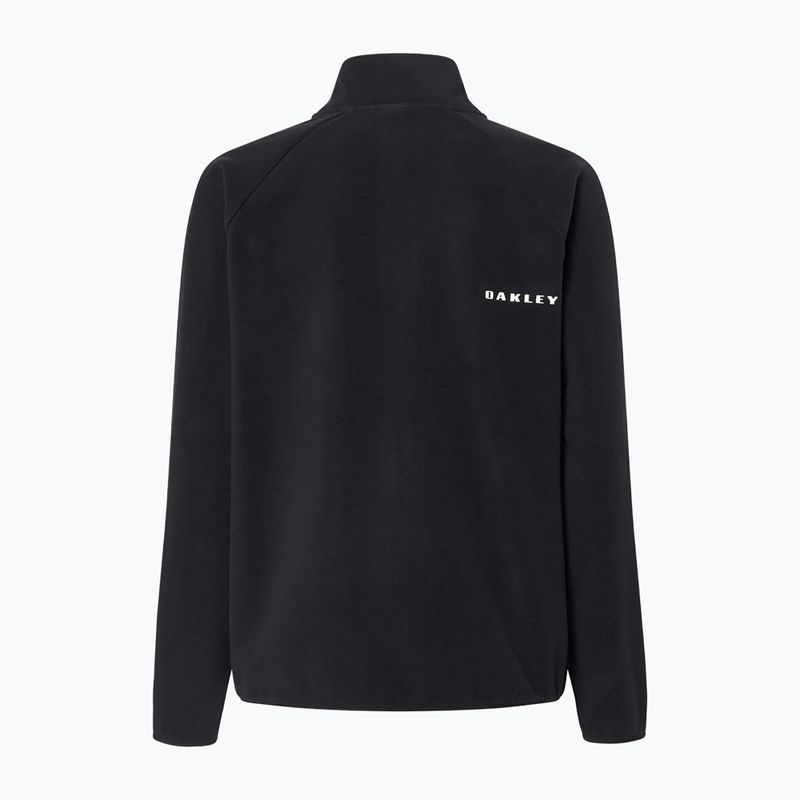 Bluză fleece pentru femei Oakley Maple Ridge 1/2 Zip Fleece blackout 9