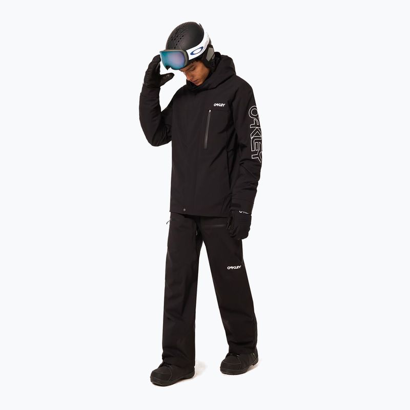 Geacă de snowboard pentru bărbați Oakley TNP TBT Insulated black/white logo 3