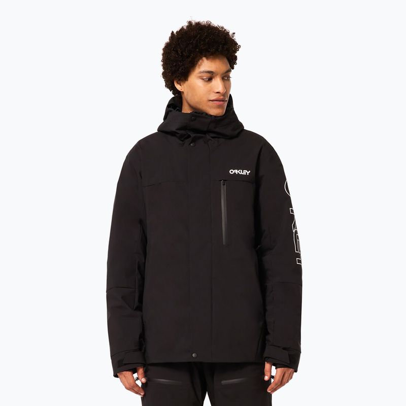 Geacă de snowboard pentru bărbați Oakley TNP TBT Insulated black/white logo 4
