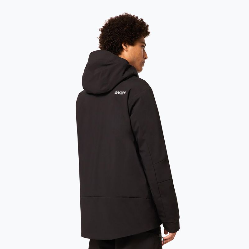Geacă de snowboard pentru bărbați Oakley TNP TBT Insulated black/white logo 6