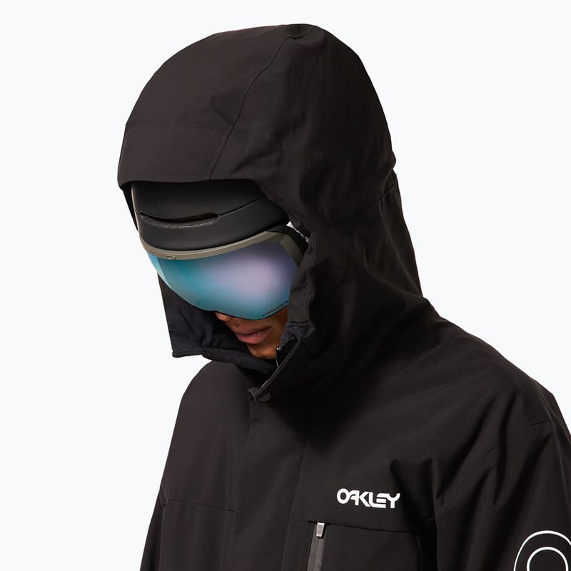 Geacă de snowboard pentru bărbați Oakley TNP TBT Insulated black/white logo 12
