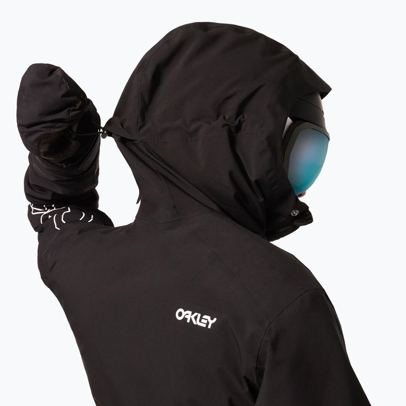 Geacă de snowboard pentru bărbați Oakley TNP TBT Insulated black/white logo 13